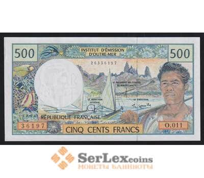 Французские Тихоокеанские Территории 500 франков ND 1990-2012 Р1е UNC арт. 52074