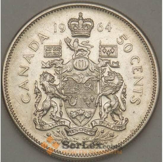 Канада 50 центов 1964 UNC арт. 21705