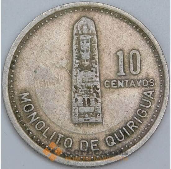 Гватемала 10 сентаво 1980 КМ277/3 VF арт. 57560 Гватемала 10 сентаво 1980 КМ277/3 VF арт. 57560