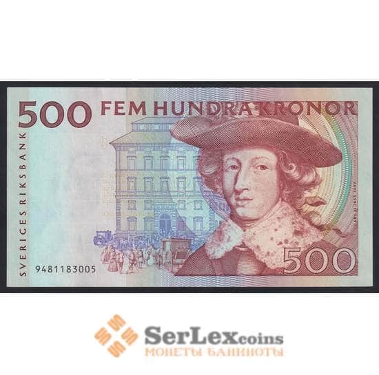 Швеция банкнота 500 крон 1999 Р59 XF арт. 41805