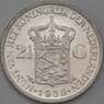 Нидерланды 2 1/2 гульдена 1938 КМ165 UNC  арт. 28141