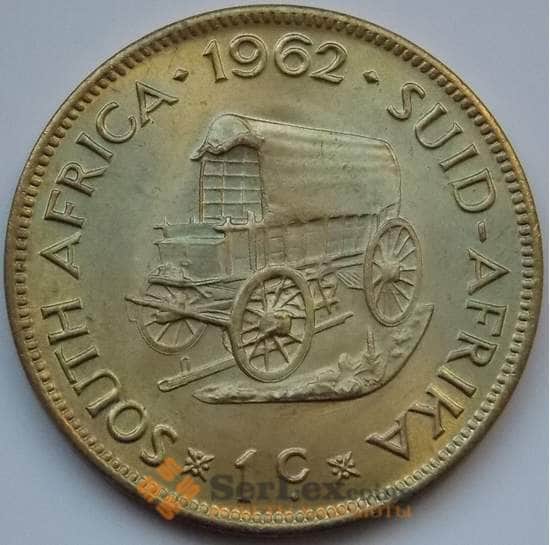 Южная Африка ЮАР 1 цент 1962 КМ57 Proof арт. 8273