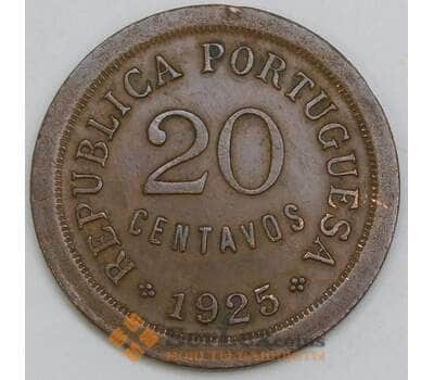 Португалия 20 сентаво 1925 КМ574 XF арт. 56085