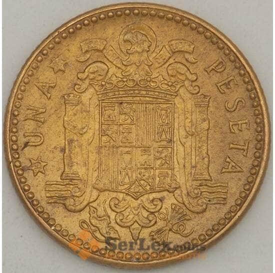 Испания 1 песета 1947 КМ775 aUNC (J05.19) арт. 18556