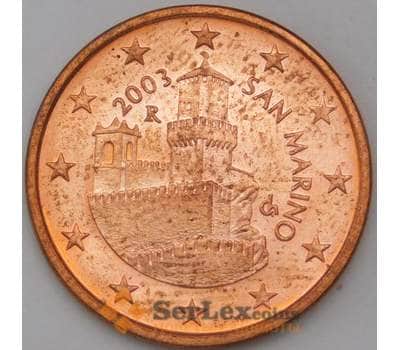 Монета Сан-Марино 5 евроцентов 2003  арт. 28515