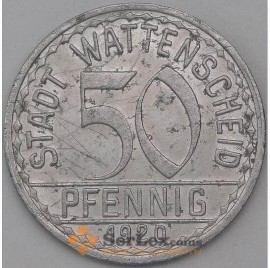 Германия Нотгельд 50 пфеннигов 1920 Ватенштайд арт. 23012
