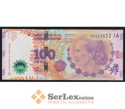 Аргентина 100 песо 2012 Р358d UNC Ева Перон арт. 51857