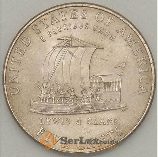 США 5 центов 2004 P КМ361 AU Экспедиция Льюиса и Кларка (J05.19) арт. 17801