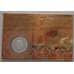 Монета Тувалу 1 доллар 2012 Серебро Эмаль в буклете Храм Христа Спасителя арт. 21426