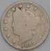 США монета 5 центов 1899-1906 КМ112 VG арт. 43916
