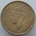Монета Британская Западная Африка 1 шиллинг 1947 КМ23 XF арт. 14591