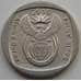 Монета Южная Африка ЮАР 1 рэнд 2010-2012 КМ497 XF арт. 7147