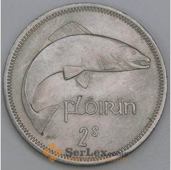 Ирландия 1 флорин 1966 КМ15а AU арт. 38393 Ирландия 1 флорин 1966 КМ15а AU арт. 38393