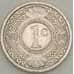 Монета Нидерландские Антиллы 1 цент 2008 КМ32 XF (J05.19) арт. 19013