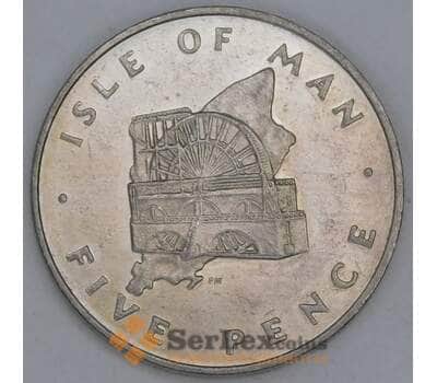 Мэн 5 пенсов 1978 КМ35 XF арт. 56042