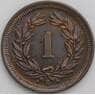 Швейцария 1 раппен 1938 КМ3 AU арт. 49800