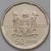 Монета Фиджи 50 центов 2020 UNC 50 лет Независимости арт. 31317