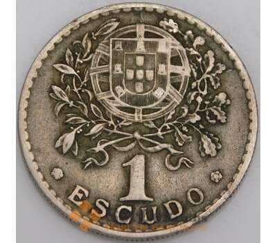 Португалия монета 1 эскудо 1928 КМ578 VF арт. 43257