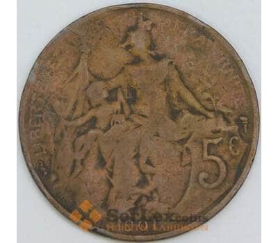 Франция 5 сантимов 1901 КМ842 VG арт. 57009