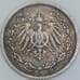 Германия 1/2 марки 1905 А КМ17 VF арт. 49723