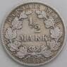 Германия 1/2 марки 1905 А КМ17 VF арт. 49723