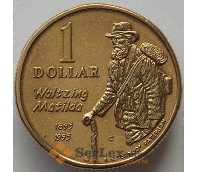 Монета Австралия 1 доллар 1995 C КМ269 BU Эндрю Патерсон Банджо (J05.19) арт. 17141