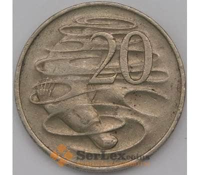 Монета Австралия 20 центов 1977 КМ66 VF арт. 30609