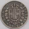 Италия 2 лиры 1863 КМ6а XF арт. 41705