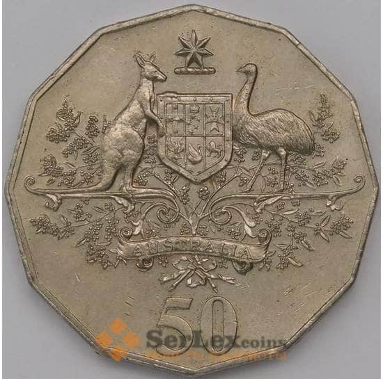 Австралия 50 центов 2001 КМ491 VF 100 лет Федерации Австралия арт. 30584