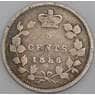 Канада монета 5 центов 1886 КМ2 VG арт. 45785