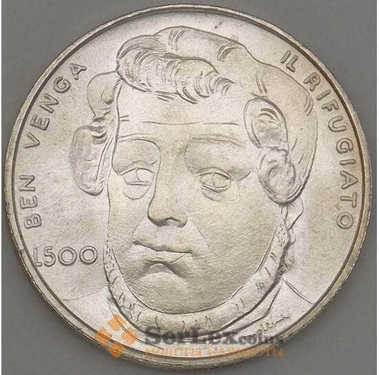 Сан-Марино 500 лир 1982 КМ139 UNC (n17.19) арт. 21411