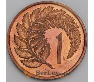 Новая Зеландия 1 цент 1967 КМ31 Proof арт. 46525