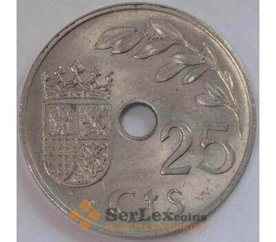 Монета Испания 25 сентимо 1937 КМ753 UNC (J05.19) арт. 17739