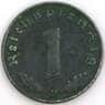 Германия монета 1 пфенниг 1942 В КМ97 XF арт. 47703