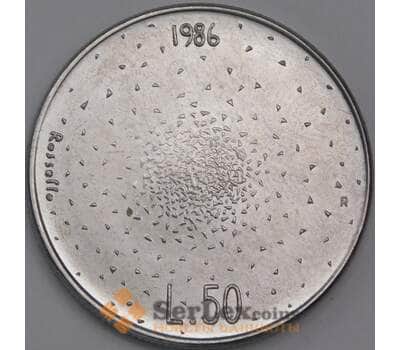Сан-Марино 50 лир 1986 КМ192 UNC Эволюция технологий арт. 41547
