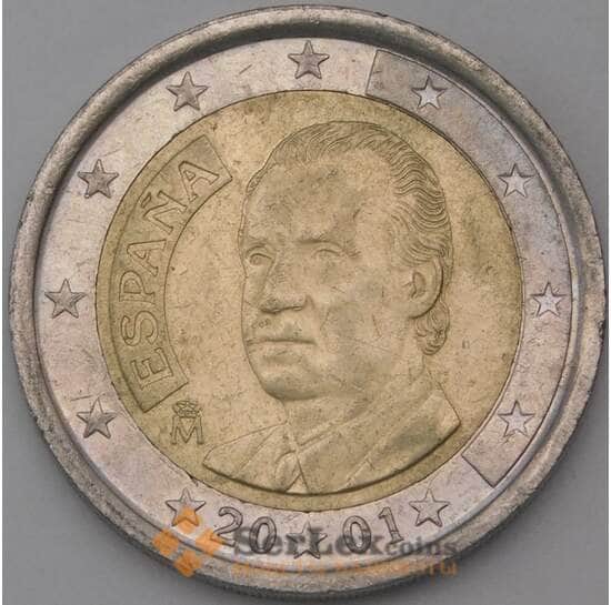 Испания 2 евро 2001 арт. 28643