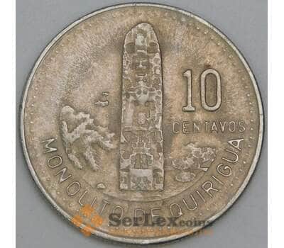 Гватемала 10 сентаво 1991 КМ277 VF арт. 56358