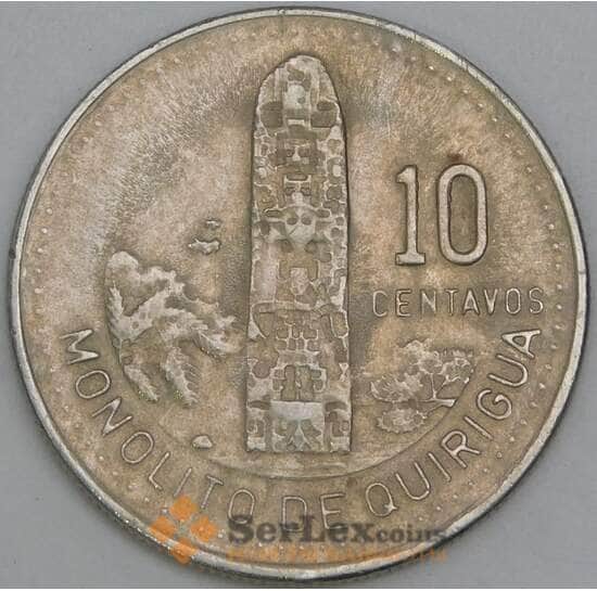 Гватемала 10 сентаво 1991 КМ277 VF арт. 56358