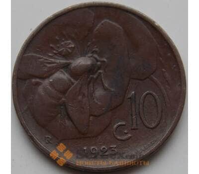 Монета Италия 10 чентезимо 1919-1937 КМ60 VF арт. 7975