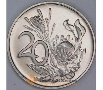 Южная Африка ЮАР 20 центов 1975 КМ86 Proof  арт. 57094