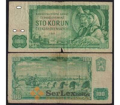 Чехословакия 100 крон 1961 Р91 G-VG арт. 50788