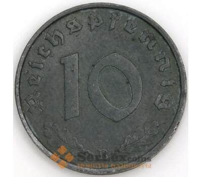 Германия монета 10 пфеннигов 1944 В КМ101 XF арт. 47704