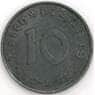 Германия монета 10 пфеннигов 1944 В КМ101 XF арт. 47704