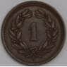 Швейцария 1 раппен 1910 КМ3 XF арт. 40504