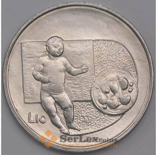 Сан-Марино монета 10 лир 1976 КМ54 UNC Республика арт. 41514