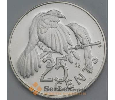 Монета Британские Виргинские острова 25 центов 1978 КМ19 Proof 25 лет Коронации арт. 38724