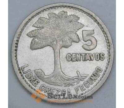 Гватемала 5 сентаво 1953 КМ257 VF арт. 56049