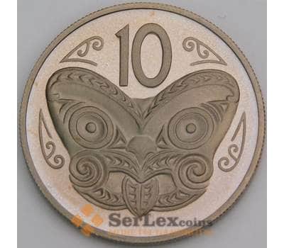 Новая Зеландия 10 центов 1981 КМ41 Proof арт. 46501