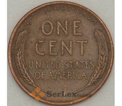 Монета США 1 цент 1944 КМ132 XF арт. 18892