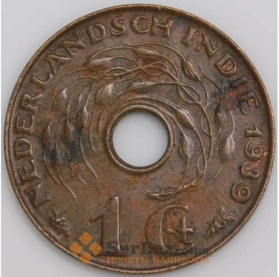 Нидерландская Индия монета 1 цент 1939 КМ317 XF арт. 47676